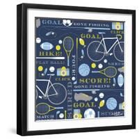 Mens Sports-Elizabeth Caldwell-Framed Giclee Print