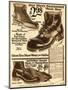 Mens Work Shoes 1924-null-Mounted Photographic Print