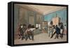 Mensur Fencing-Christoph Suhr-Framed Stretched Canvas