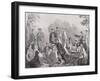 Mensuren' or Student Members of the Duelling Society on a Outing-null-Framed Giclee Print