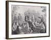 Mensuren' or Student Members of the Duelling Society on a Outing-null-Framed Giclee Print