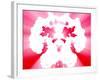 Mental Health Inkblot Background-kgtoh-Framed Art Print