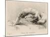 Mental Patient at la Salpetriere Going Through the Phase of Contortions-P. Richer-Mounted Photographic Print