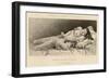 Mental Patient at la Salpetriere in Phase of Tonic Immobility-P. Richer-Framed Art Print