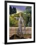 Mental Patient Going for an Early Morning Walk-Dr. Max Simon-Framed Giclee Print