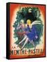 Menthe Pastille-null-Framed Stretched Canvas