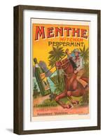 Menthe Peppermint-null-Framed Art Print