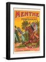 Menthe Peppermint-null-Framed Art Print