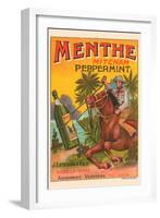 Menthe Peppermint-null-Framed Art Print