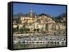 Menton, Alpes Maritimes, Cote D'Azur, Provence, France-Rainford Roy-Framed Stretched Canvas