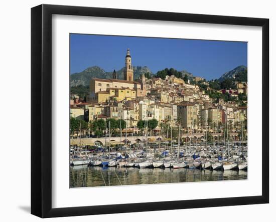 Menton, Alpes Maritimes, Cote D'Azur, Provence, France-Rainford Roy-Framed Photographic Print