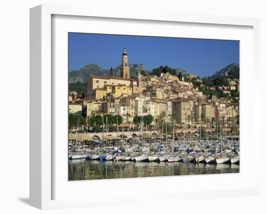 Menton, Alpes Maritimes, Cote D'Azur, Provence, France-Rainford Roy-Framed Photographic Print