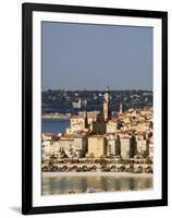 Menton, Alpes Maritimes, Provence, Cote d'Azur, French Riviera, France, Mediterranean-Sergio Pitamitz-Framed Photographic Print