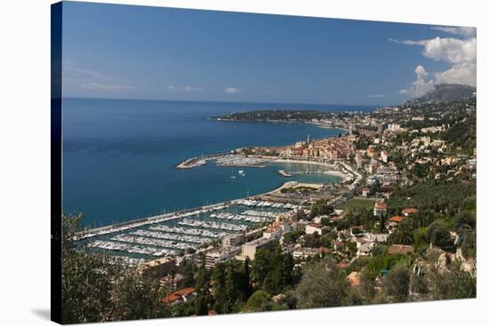 Menton and Cap Martin, Provence-Alpes-Cote D'Azur, French Riviera, France, Mediterranean, Europe-Sergio Pitamitz-Stretched Canvas