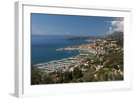 Menton and Cap Martin, Provence-Alpes-Cote D'Azur, French Riviera, France, Mediterranean, Europe-Sergio Pitamitz-Framed Photographic Print