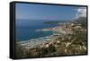 Menton and Cap Martin, Provence-Alpes-Cote D'Azur, French Riviera, France, Mediterranean, Europe-Sergio Pitamitz-Framed Stretched Canvas