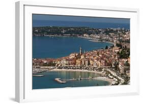 Menton and Cap Martin, Provence-Alpes-Cote D'Azur, French Riviera, France, Mediterranean, Europe-Sergio Pitamitz-Framed Photographic Print