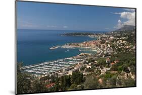 Menton and Cap Martin, Provence-Alpes-Cote D'Azur, French Riviera, France, Mediterranean, Europe-Sergio Pitamitz-Mounted Photographic Print