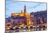 Menton at Dusk-Peter Groenendijk-Mounted Photographic Print