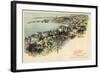 Menton, France-null-Framed Giclee Print