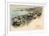 Menton, France-null-Framed Giclee Print