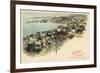 Menton, France-null-Framed Giclee Print