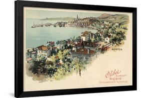 Menton, France-null-Framed Giclee Print