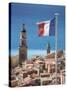 Menton, French Riviera, Cote D'Azur, France-Doug Pearson-Stretched Canvas