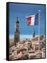Menton, French Riviera, Cote D'Azur, France-Doug Pearson-Framed Stretched Canvas