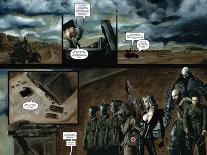 Zombies vs. Robots - Comic Page with Panels-Menton Matthews III-Laminated Art Print