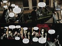 Zombies vs. Robots - Comic Page with Panels-Menton Matthews III-Laminated Art Print