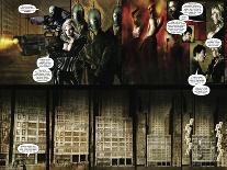 Zombies vs. Robots - Comic Page with Panels-Menton Matthews III-Art Print