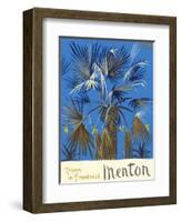 Menton - Tropen in Frankreich (Tropics in France) - Palm Tree-Graham Sutherland-Framed Art Print