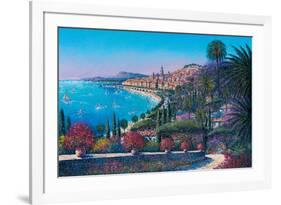 Menton-Guy Dessapt-Framed Art Print