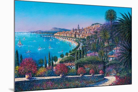 Menton-Guy Dessapt-Mounted Art Print