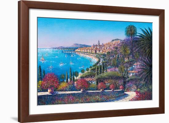 Menton-Guy Dessapt-Framed Giclee Print