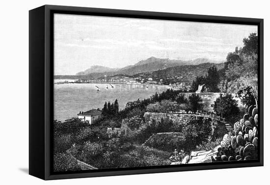 Mentone, 1900-Frith & Co-Framed Stretched Canvas