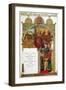 Menu, 1883-Viktor Mikhaylovich Vasnetsov-Framed Giclee Print