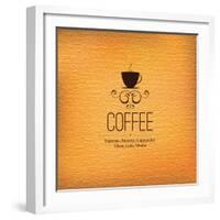 Menu For Restaurant, Cafe, Bar, Coffeehouse-L.M.V-Framed Art Print