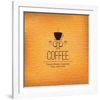 Menu For Restaurant, Cafe, Bar, Coffeehouse-L.M.V-Framed Art Print