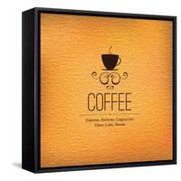 Menu For Restaurant, Cafe, Bar, Coffeehouse-L.M.V-Framed Stretched Canvas