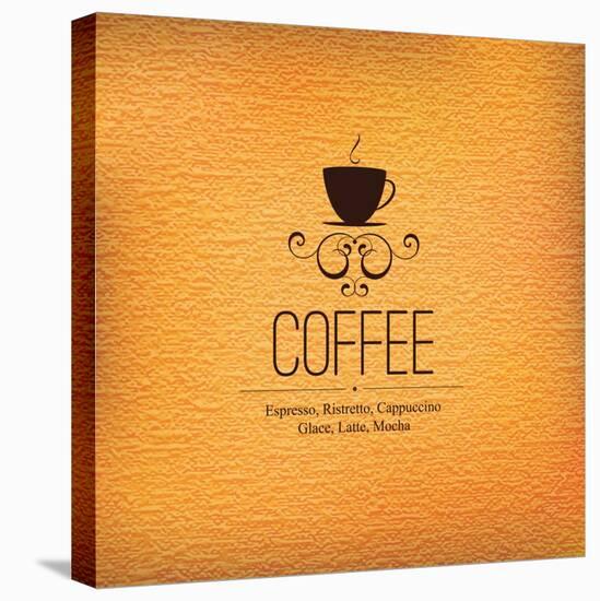 Menu For Restaurant, Cafe, Bar, Coffeehouse-L.M.V-Stretched Canvas