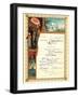 Menu III-null-Framed Art Print