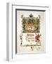 Menu of the Feast Meal to Celebrate the Coronation of Nicholas II and Alexandra Fyodorovna, 1896-Viktor Mihajlovic Vasnecov-Framed Giclee Print