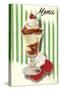 Menu, Parfait Sundae-null-Stretched Canvas