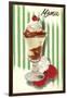 Menu, Parfait Sundae-null-Framed Art Print