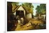 Meopham Farmyard-John Frederick Herring II-Framed Giclee Print