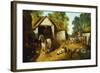 Meopham Farmyard-John Frederick Herring II-Framed Giclee Print