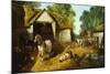 Meopham Farmyard-John Frederick Herring II-Mounted Giclee Print