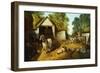 Meopham Farmyard-John Frederick Herring II-Framed Giclee Print